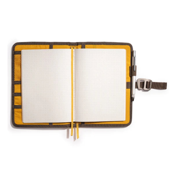 LOCHBY Field Journal 100% VEGAN Cover with A5 Tomoe River Paper Notebook Dot Grid