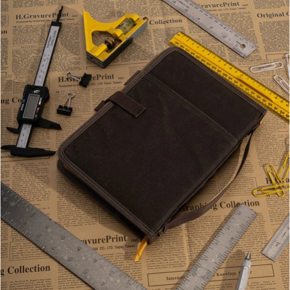 LOCHBY Field Journal 100% VEGAN Cover with A5 Tomoe River Paper Notebook Dot Grid