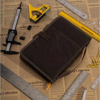 LOCHBY Field Journal 100% VEGAN Cover with A5 Tomoe River Paper Notebook Dot Grid