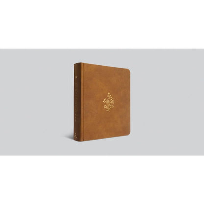 Crossway ESV Journaling Study Bible Hardcover TruTone Nubuck Caramel