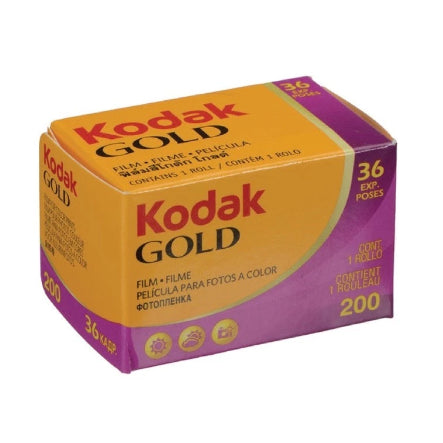 On Hand Kodak Gold 200 ISO Color Negative Film 24 exp 35mm
