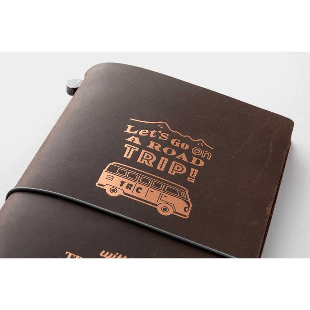 [Limited!] TRAVELER'S Notebook Brown Road Trip - Starter Kit
