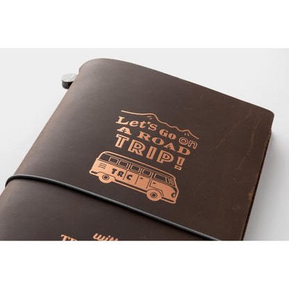 [Limited!] TRAVELER'S Notebook Brown Road Trip - Starter Kit