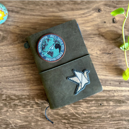 Baum Kuchen BK Original Patch "Imagination will take you everywhere"