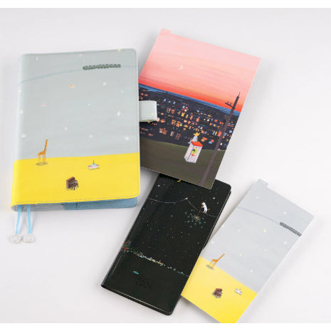 Hobonichi Pencil Board - Hiroko Kubota - For A6 / A5 / Weeks Size Notebook