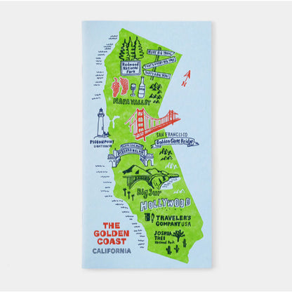 Limited! Traveler's Notebook The Golden Coast California (Regular Size)