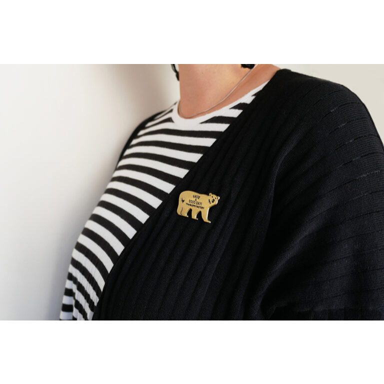 [Limited Edition] Traveler's Factory TF Original Brass Badge Bear
