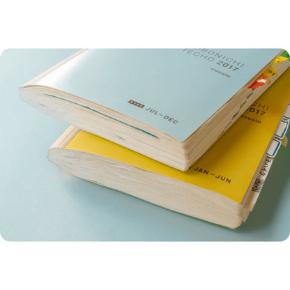 Hobonichi Techo Avec Book 2 (July-December 2025) A6 Original / A5 Cousin Planner Notebook