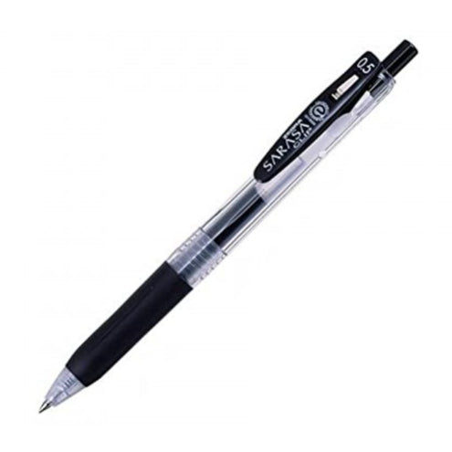 Zebra Sarasa Clip Black (Per Piece) 0.3 0.4 0.5 0.7 1.0 mm Gel Pen