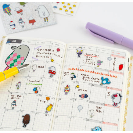 Hobonichi Hobotoridori Stickers