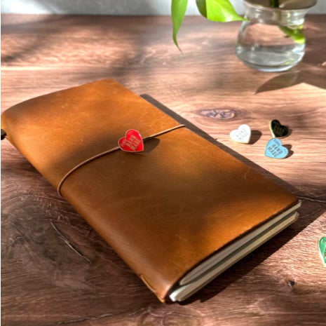 The Superior Labor TSL Charm Heart "LOGO" Concho