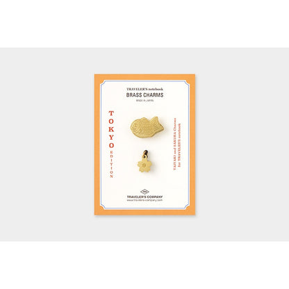 On Hand: Traveler's Notebook Brass Charm TOKYO