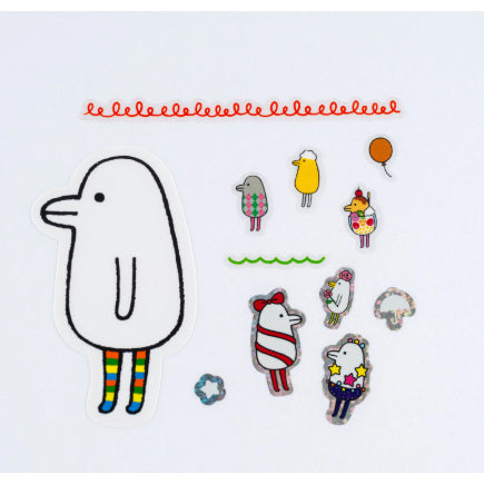 Hobonichi Hobotoridori Stickers
