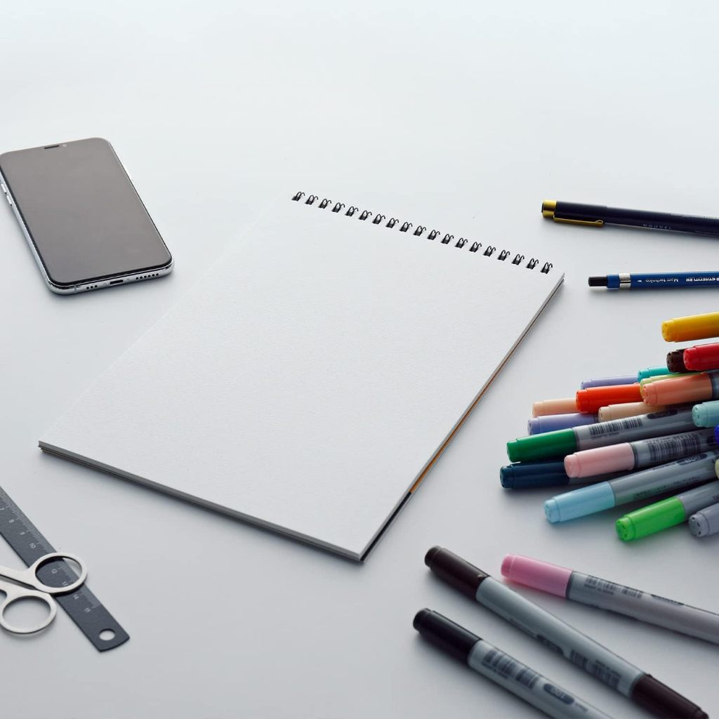 On Hand Maruman Sketchbook Drawing Paper Arts Crafts School Supplies 126 gsm