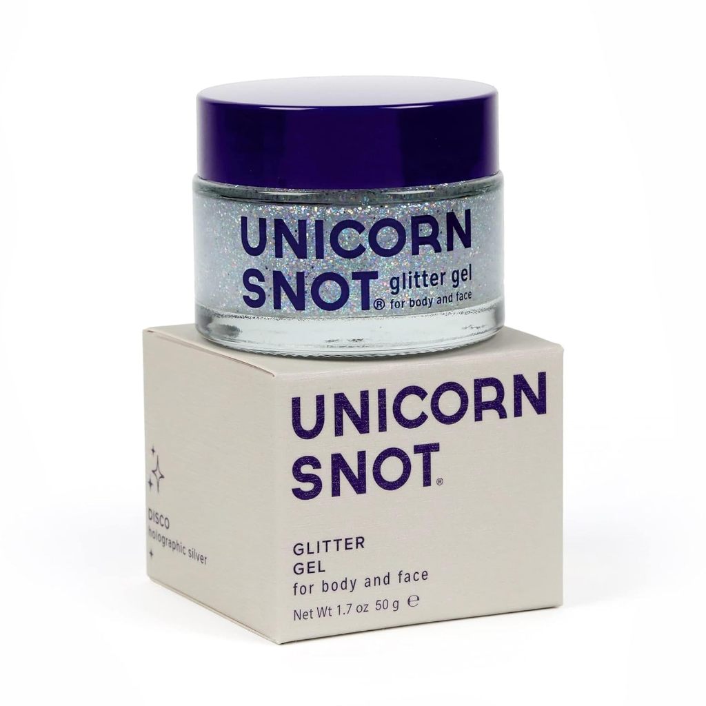 Unicorn Snot Face & Body Glitter Gel (Cosmetic Grade) For Children Teens Adults