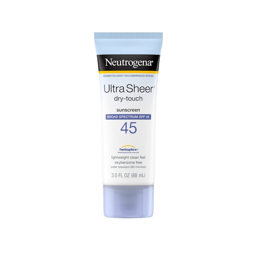 Neutrogena Ultra Sheer Dry-Touch Broad Spectrum SPF 45 Water Resistant and Non-Greasy Sunscreen