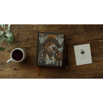 Crossway ESV Single Column Journaling Bible Hardcover Artist Series Joshua Noom The Lion & the Lamb