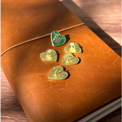 The Superior Labor TSL Charm Heart "LOGO" Concho