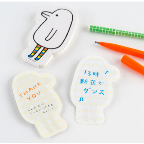 Hobonichi Hobotoridori Die-Cut Memo Pad