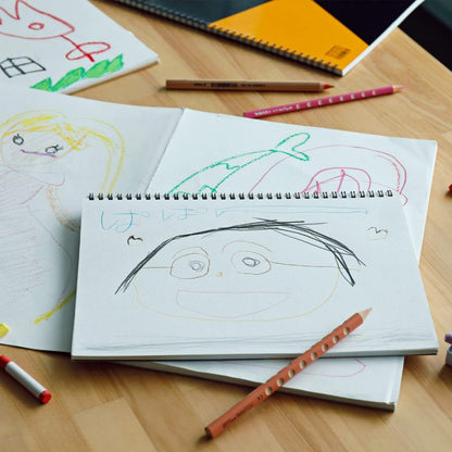 On Hand Maruman Sketchbook Drawing Paper Arts Crafts School Supplies 126 gsm