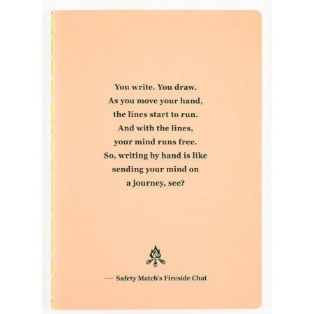 Hobonichi Fireside Chat Notebook B6 / B7 Blank / Graph / Dot Grid / Lined