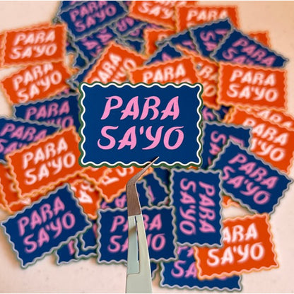 SD Original - Para Sa'yo - Vinyl Matte Waterproof Sticker