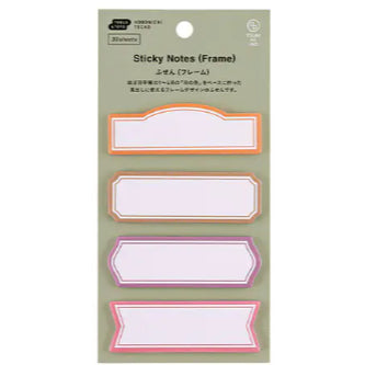 Hobonichi TSUKI no IRO - Dot, Index, Stickers Set, Translucent, Sticky Notes, Mini Card Set