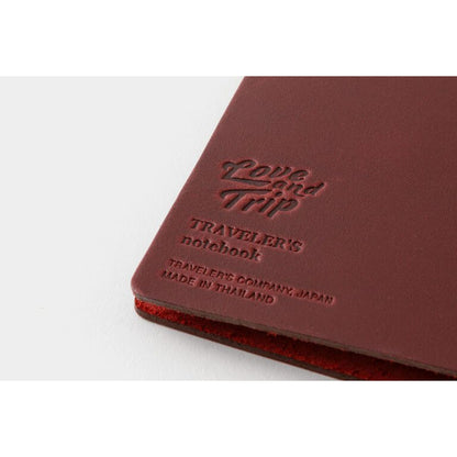 Limited Edition! TRAVELER’S Notebook LOVE AND TRIP Red - Notebook