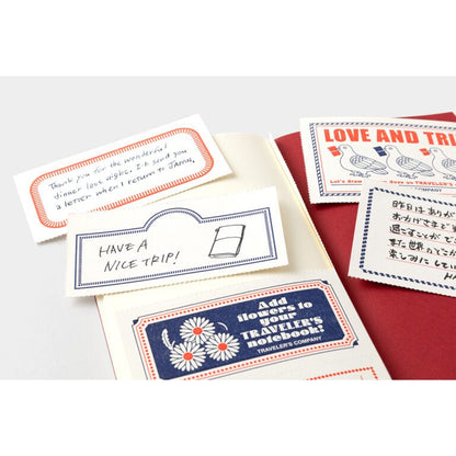 Limited Edition! TRAVELER’S Notebook LOVE AND TRIP Red - Notebook