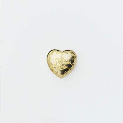 The Superior Labor TSL Heart Brass Concho D Charm