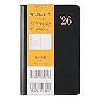 NOLTY 2026 Planner - Weekly Horizontal Left + Memo - Efficiency Pocket Notebook - 1111 / 1211