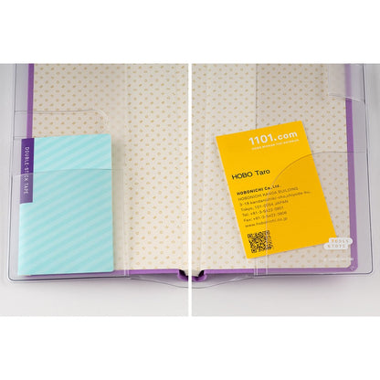 Hobonichi Clear Cover on Cover for A6 Original Planner A5 Cousin Weeks HON