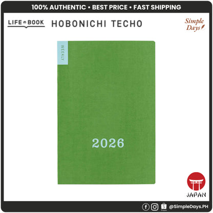 On Hand Hobonichi Weekly Calendar Supplement Notebook Planner