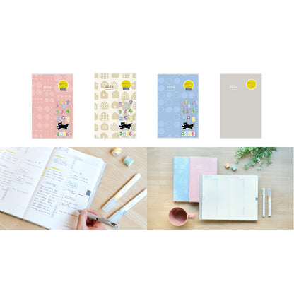 Jibun Techo 2026 Diary Days Biz Lite First Kit A5 Slim B6 Mini Weekly Daily Planner Notebook Kokuyo