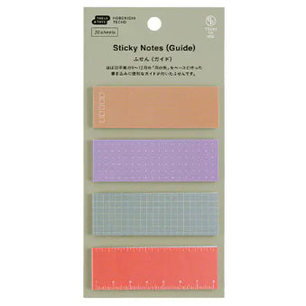 Hobonichi TSUKI no IRO - Dot, Index, Stickers Set, Translucent, Sticky Notes, Mini Card Set
