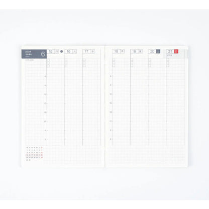 On Hand Hobonichi Weekly Calendar Supplement Notebook Planner
