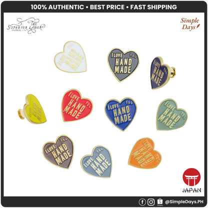 The Superior Labor TSL Charm Heart "LOGO" Concho