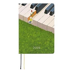 Hobonichi 2026 HON Techo - A6 / A5 - Planner English Japanese Daily Planner Notebook Hard Cover