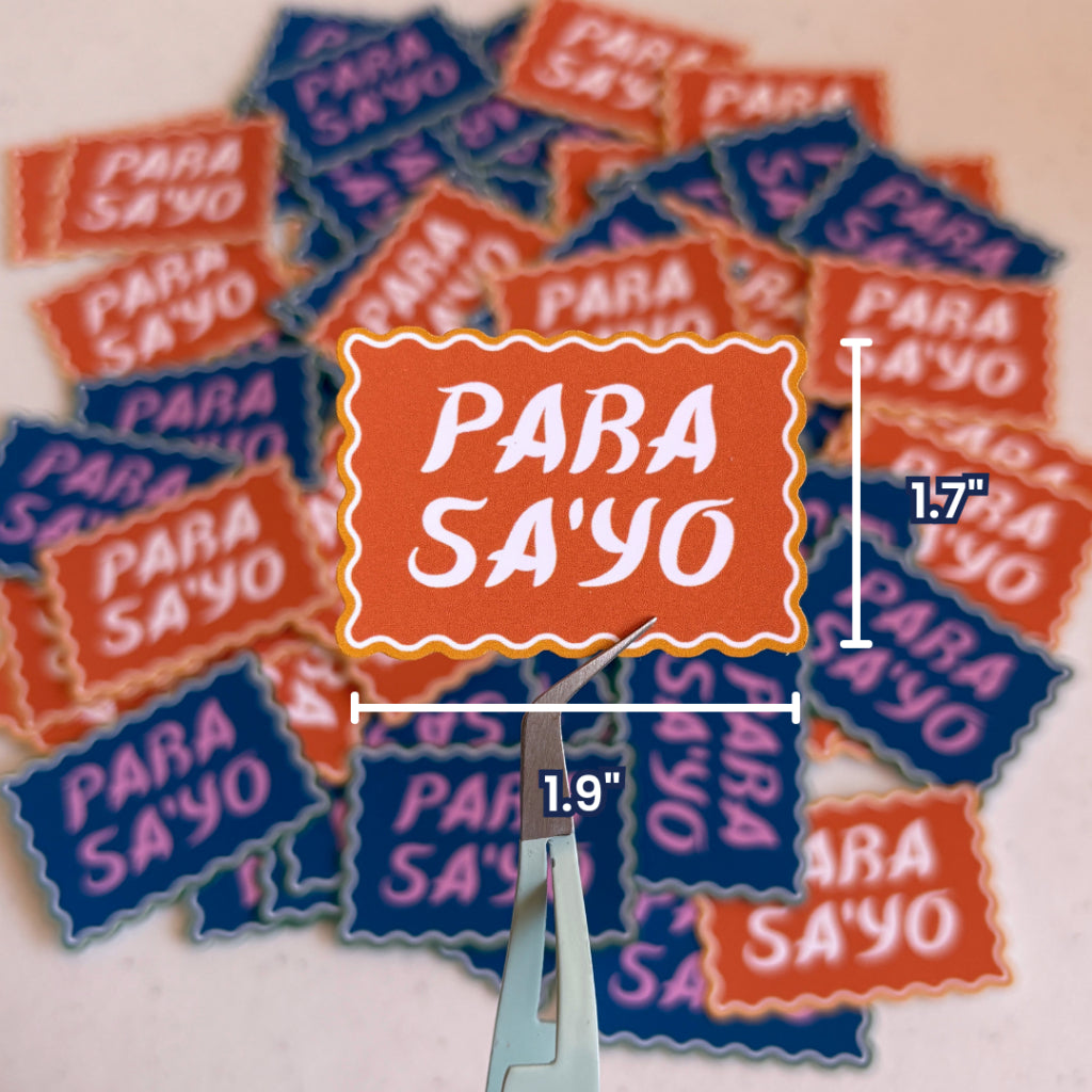 SD Original - Para Sa'yo - Vinyl Matte Waterproof Sticker