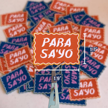 SD Original - Para Sa'yo - Vinyl Matte Waterproof Sticker