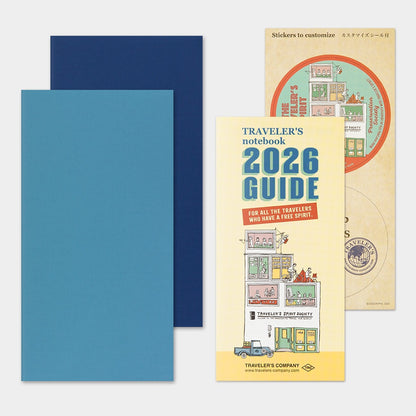 Traveler's Notebook 2026 Diary Passport / Regular Refill Planner