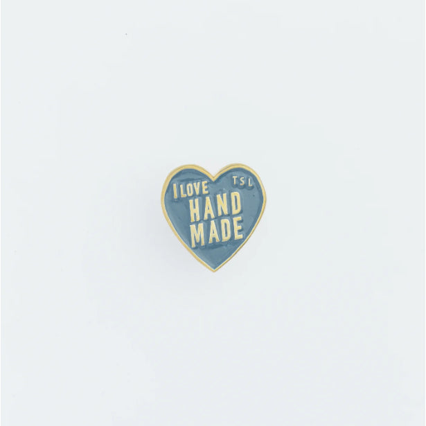 The Superior Labor TSL Charm Heart "LOGO" Concho