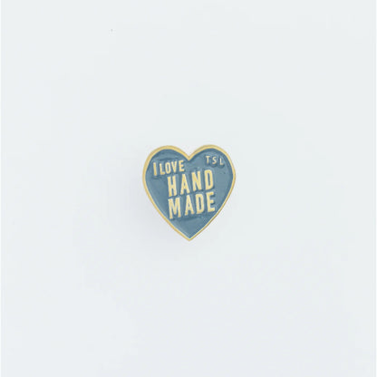 The Superior Labor TSL Charm Heart "LOGO" Concho