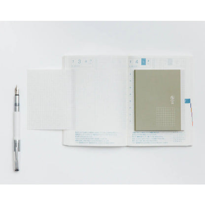 Hobonichi TSUKI no IRO - Dot, Index, Stickers Set, Translucent, Sticky Notes, Mini Card Set
