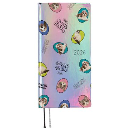 HOBONICHI 2026 WEEKS Techo Planner Weekly Horizontal + Memo + Monthly / Mega / January / April