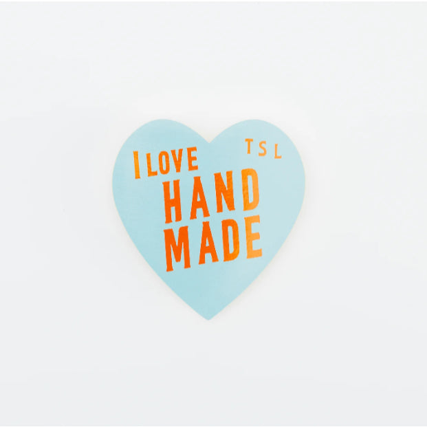 The Superior Labor TSL - I LOVE HANDMADE Sticker - 1 pc