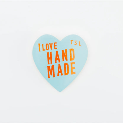 The Superior Labor TSL - I LOVE HANDMADE Sticker - 1 pc