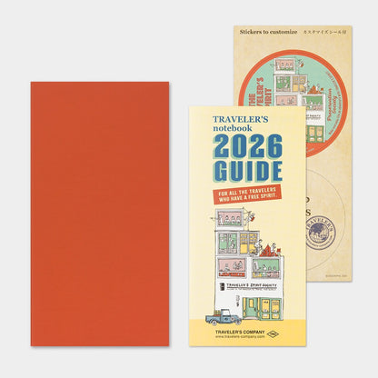 Traveler's Notebook 2026 Diary Passport / Regular Refill Planner