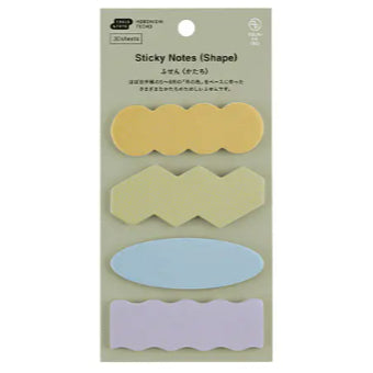 Hobonichi TSUKI no IRO - Dot, Index, Stickers Set, Translucent, Sticky Notes, Mini Card Set