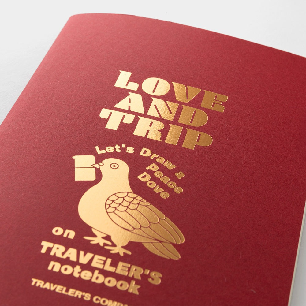 Traveler's Notebook Refill LOVE AND TRIP - Regular & Passport Size Notebook